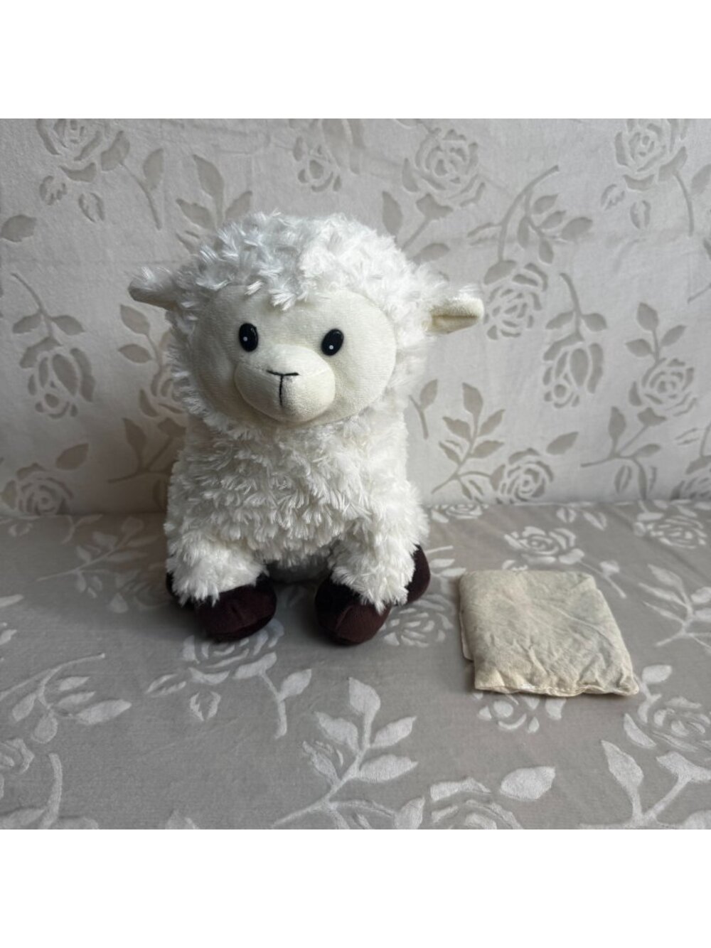 Plush White Lamb Aroma Home Hot Hugs Microwavable Hottie Animal